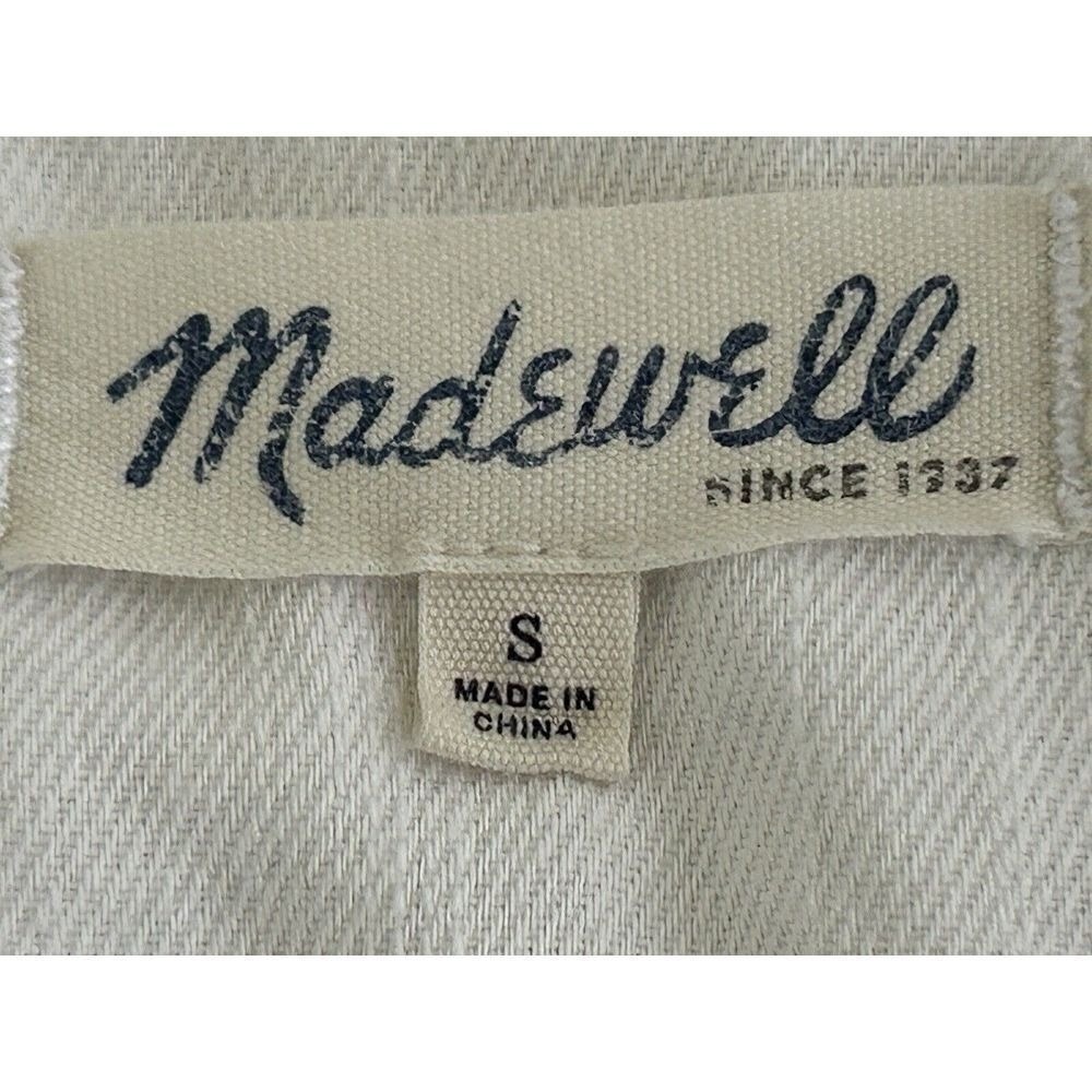 Madewell Heavy Twill Shirt Jacket Ladies Small - Picture 5 of 6